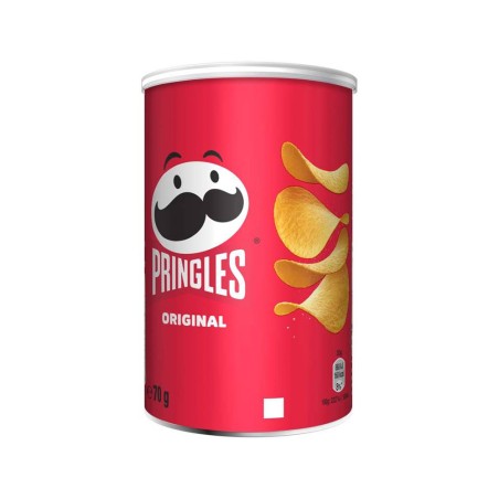 Patatas fritas pringles original bote de 70 gr