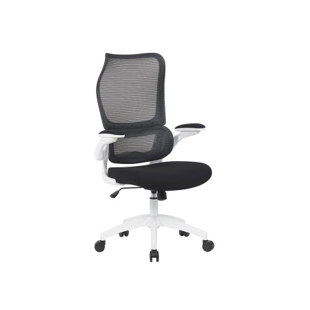 Silla q connect oficina catania malla alt max 1230 mm anc 510 mm prof 490 mm ruedas premium color negro blanco
