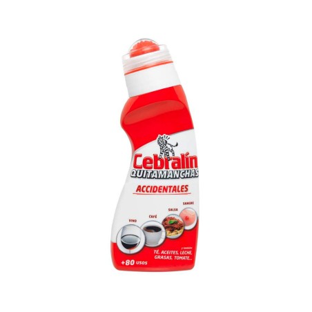 Quitamanchas cebralin accidentales 80 usos bote de 150 ml