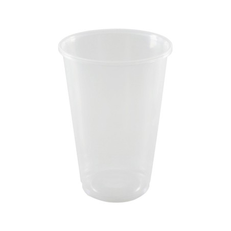 Vaso de plastico reutilizable transparente 550 ml paquete de 10 unidades