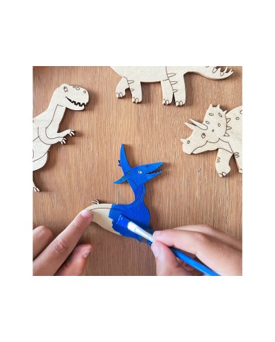 Kit para colorear vintiun dino