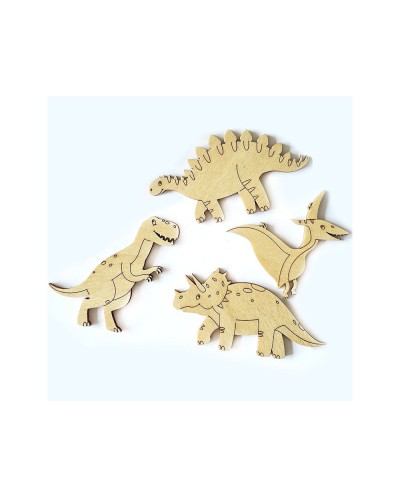 Kit para colorear vintiun dino