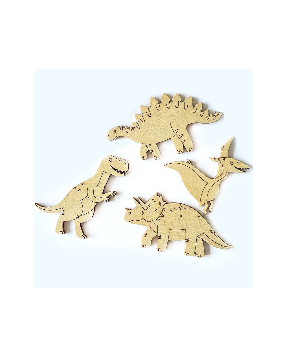 Kit para colorear vintiun dino