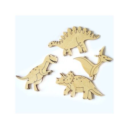 Kit para colorear vintiun dino