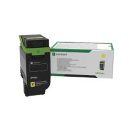 Toner lexmark 75m2hy0 retornable amarillo