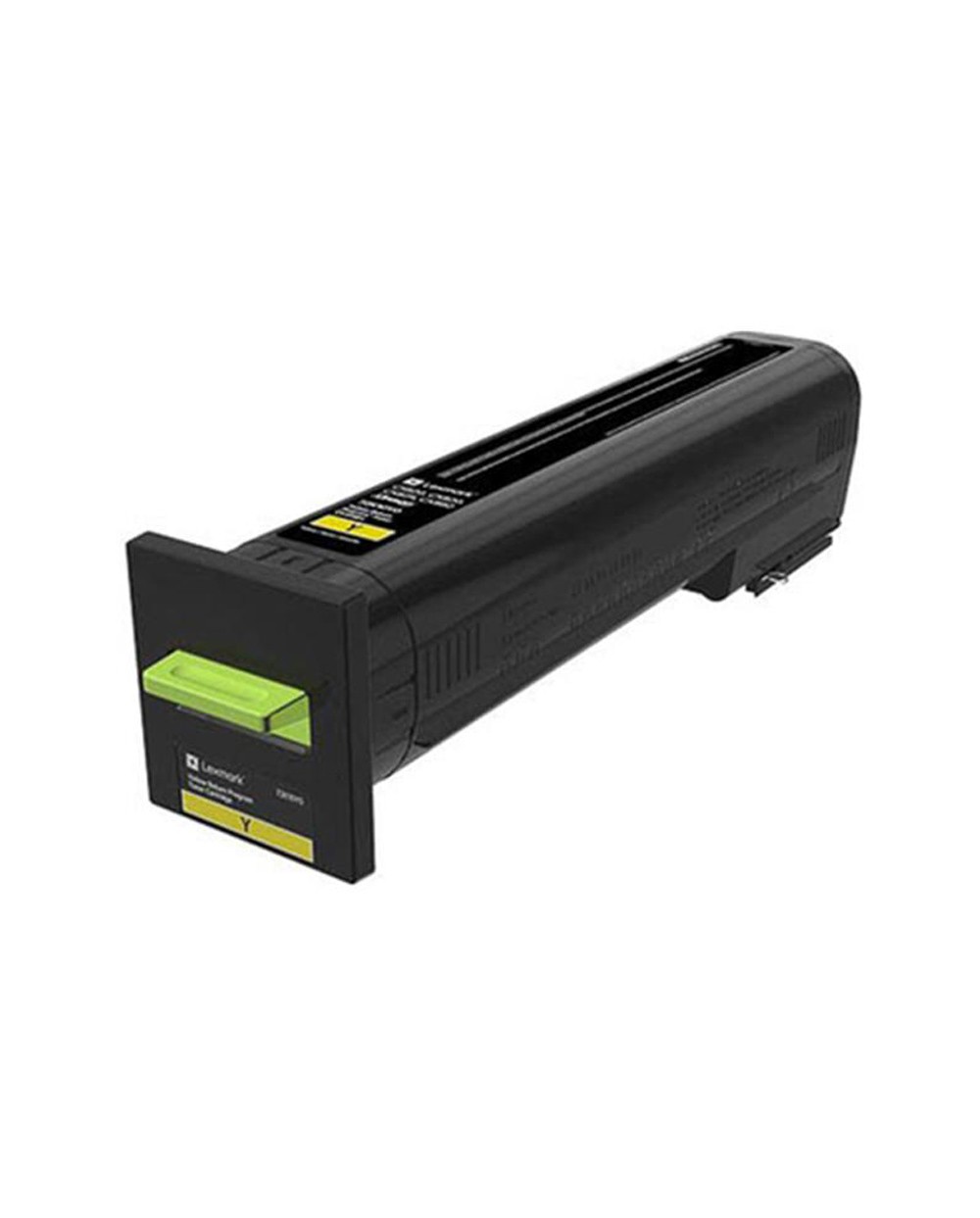 Toner lexmark 72k20y0 retornable amarillo