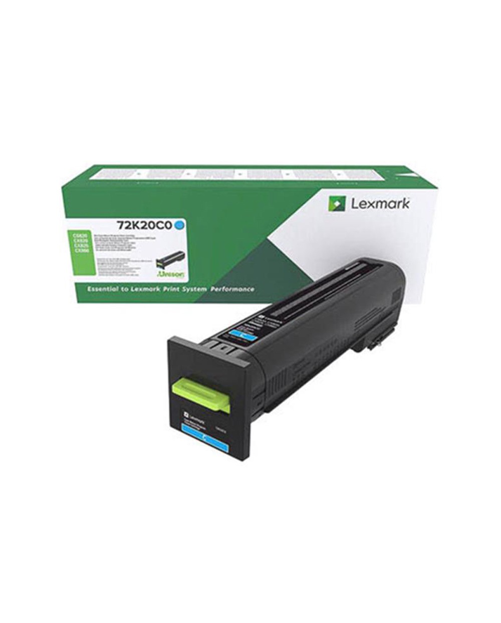 Toner lexmark 72k20c0 retornable cian