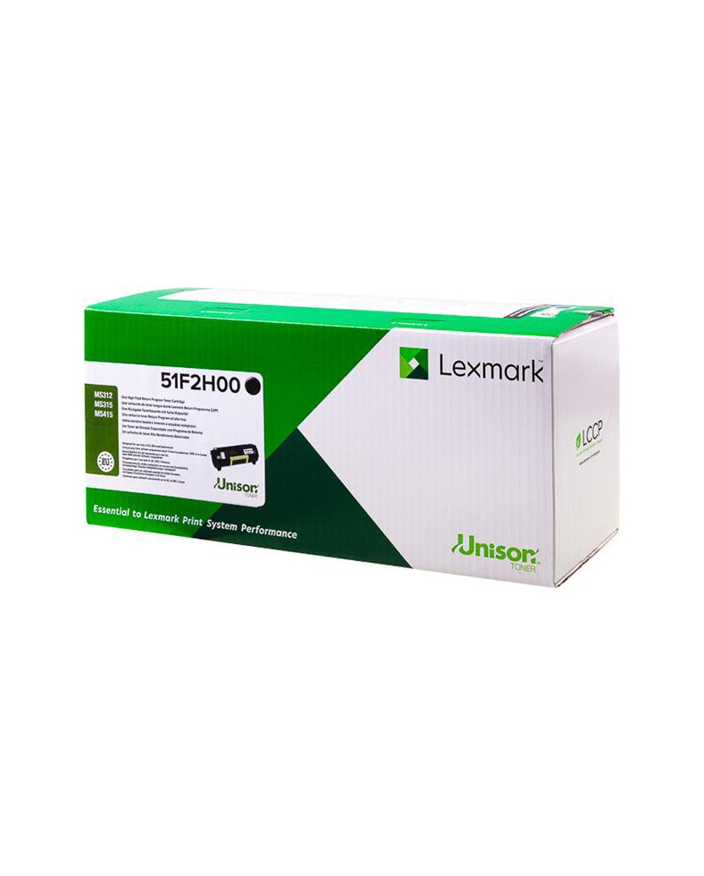 Toner lexmark 512he retornable negro