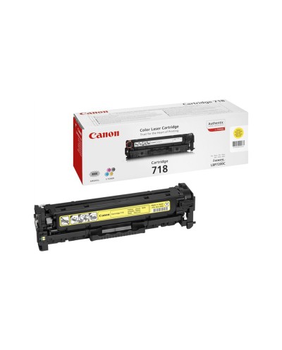 Toner canon 718y amarillo