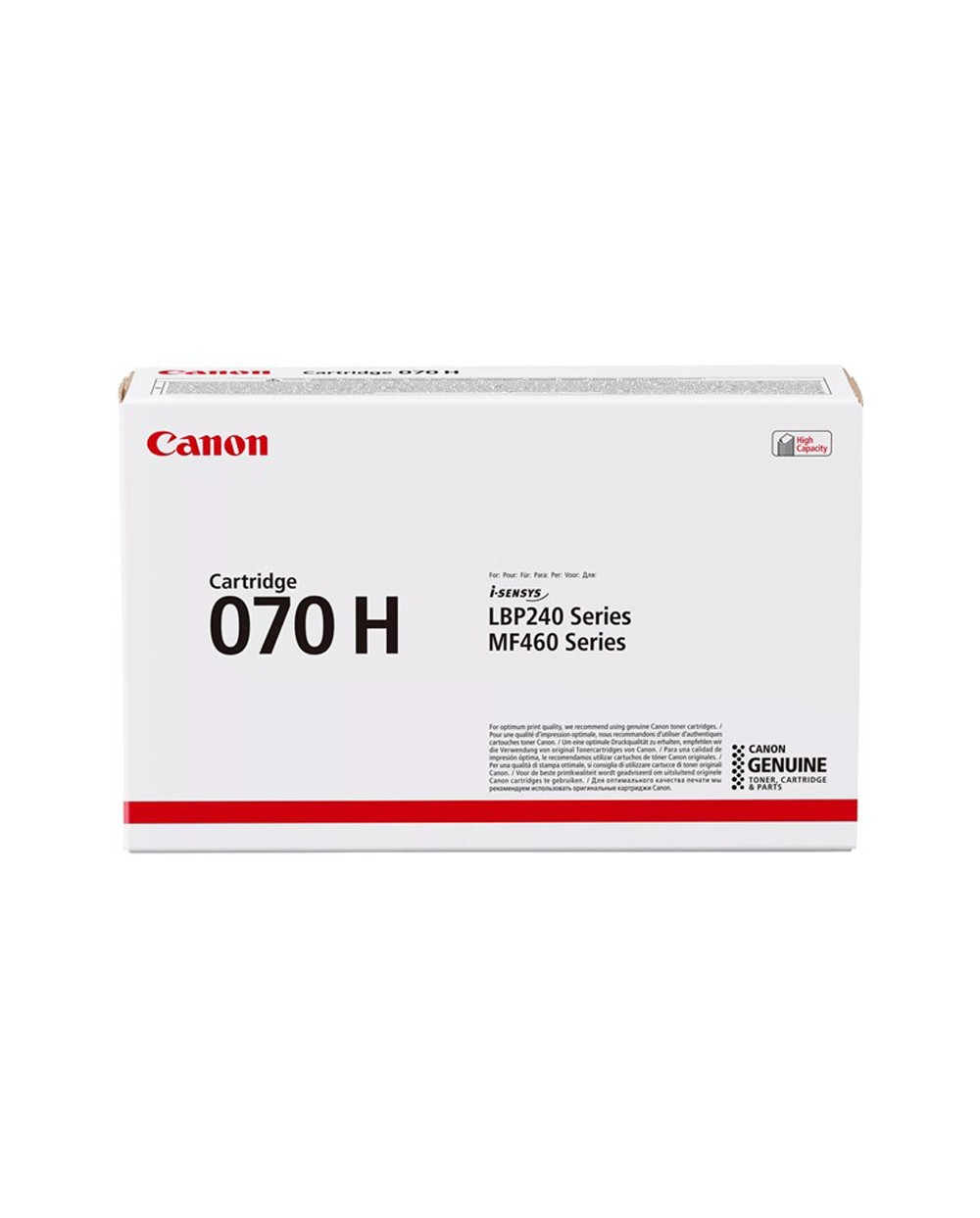 Toner canon 070h bk negro