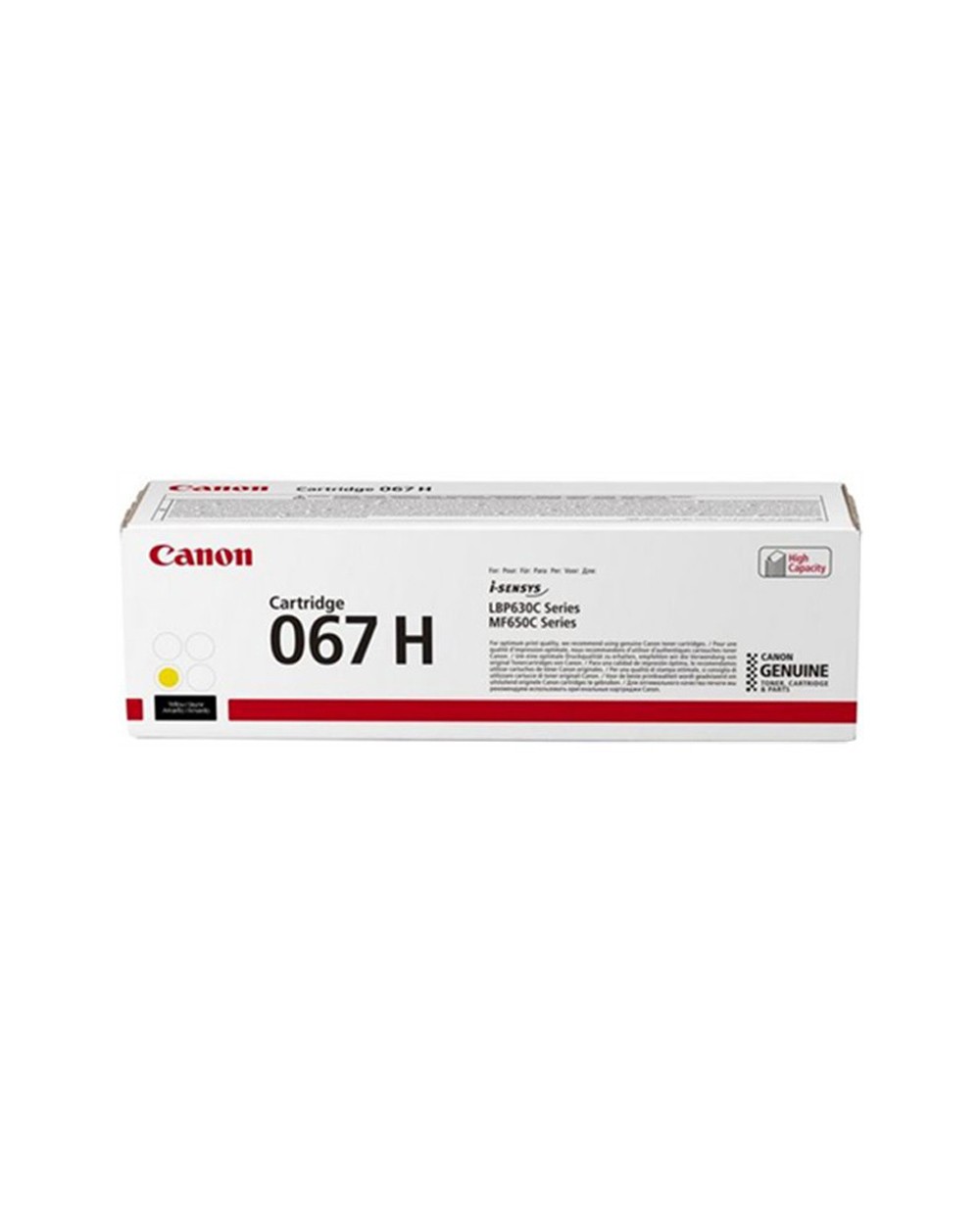 Toner canon 067 hy amarillo