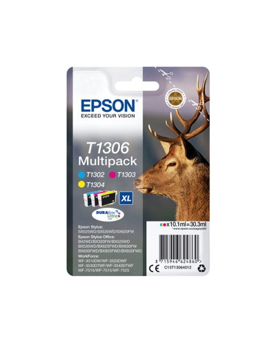 Ink jet epson t1306 pack de 3 colores