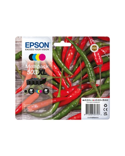 Ink jet epson 503xl pack de 4 colores