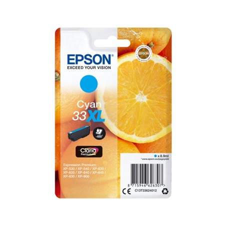 Ink jet epson 33xl cian
