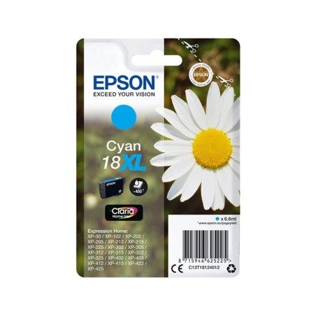 Ink jet epson 18xl cian