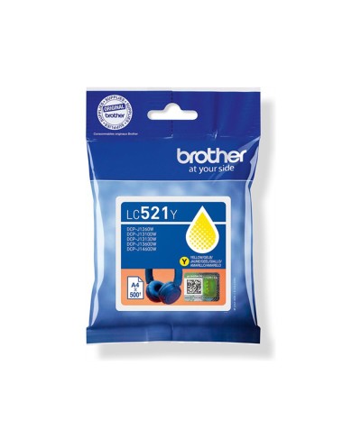 Ink jet brother lc 521y amarillo