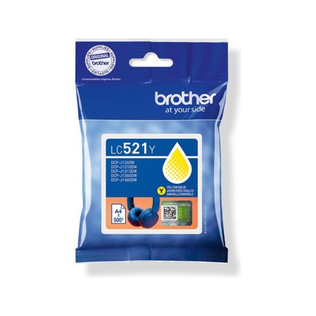 Ink jet brother lc 521y amarillo