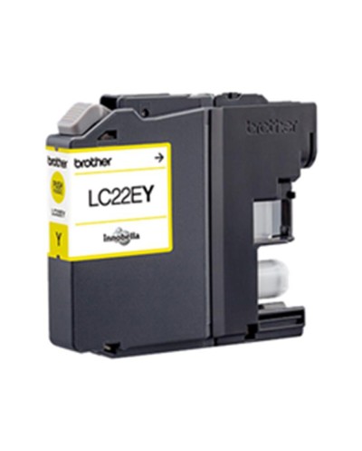 Ink jet brother lc 22ey amarillo