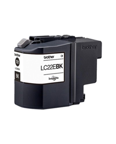 Ink jet brother lc 22ebk negro