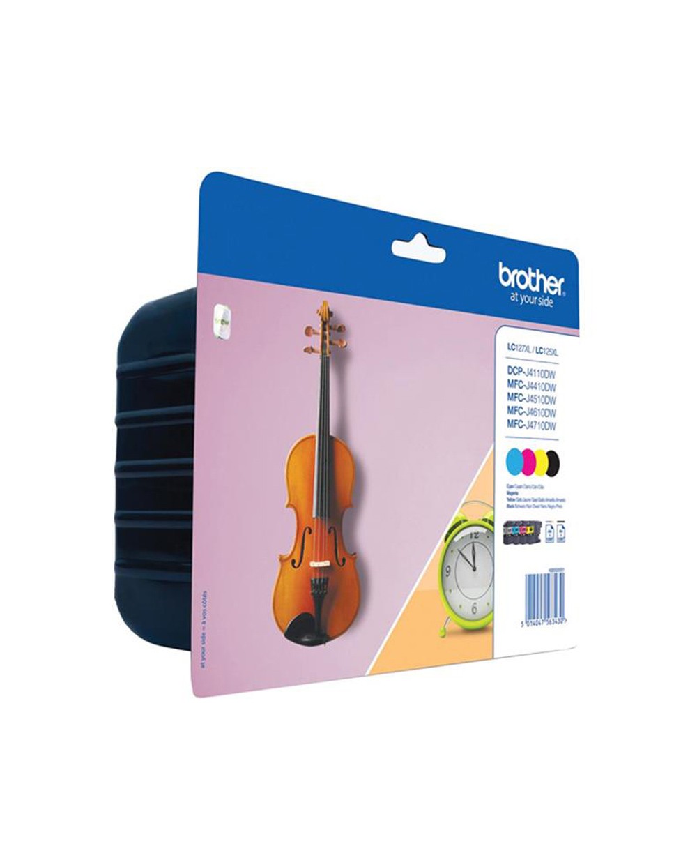 Ink jet brother lc 127xlvalbp pack de 4 colores