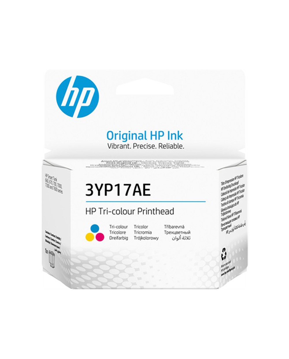 Cabezal hp ink tank tricolor