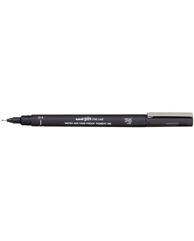 Rotulador uni pin calibrado pin04 200s negro