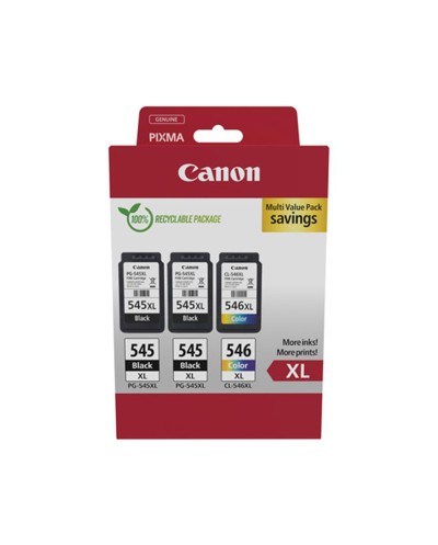 Ink jet canon multipack 2xpg545xl cl546xl