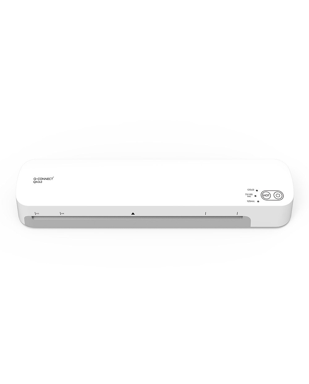 Plastificadora q connect kf19093 din a3 estandar 2 rodillos hasta 125 mc