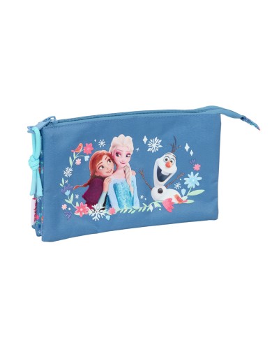 Bolso escolar portatodo safta triple frozen 120x220x30 mm