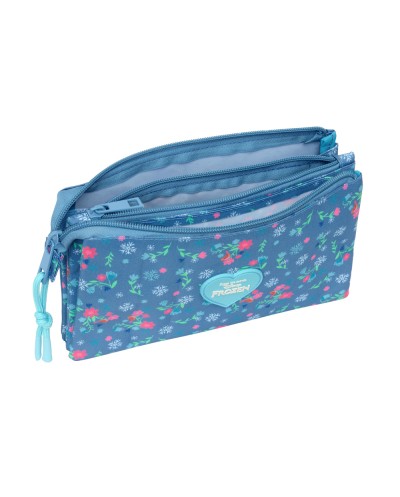 Bolso escolar portatodo safta triple frozen 120x220x30 mm