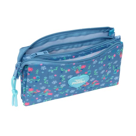 Bolso escolar portatodo safta triple frozen 120x220x30 mm