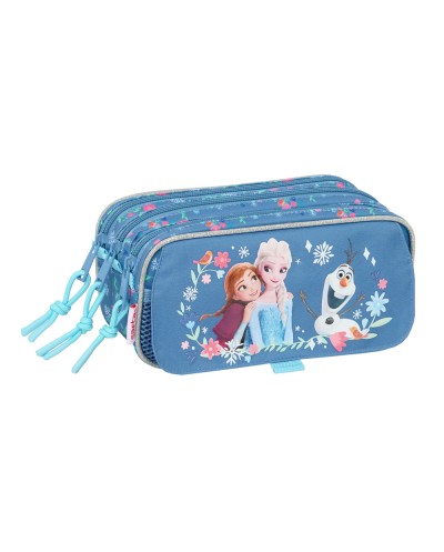 Bolso escolar portatodo safta triple big frozen 100x215x80 mm