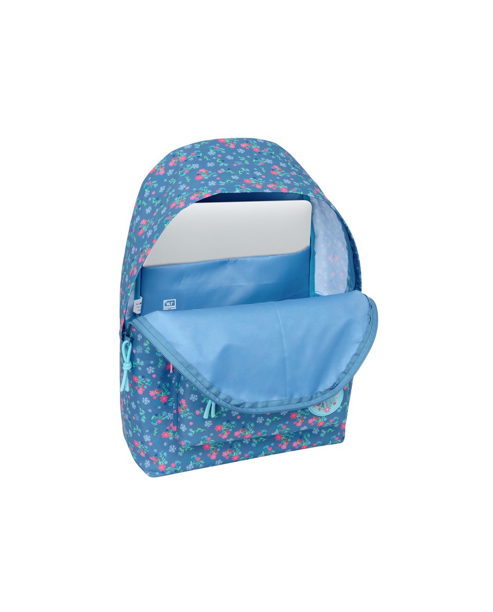 Mochila safta infantil con bolsillos adaptable a carro frozen 340x280x100 mm