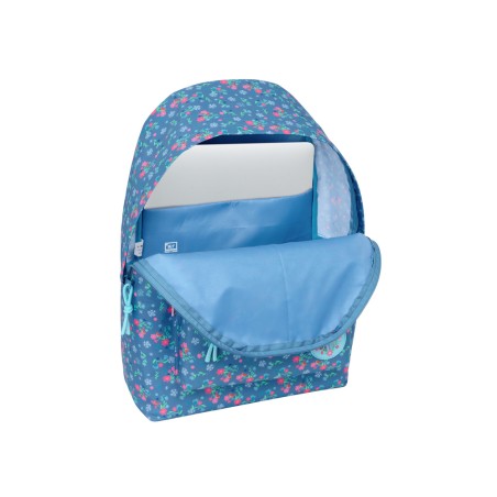 Mochila safta infantil con bolsillos adaptable a carro frozen 340x280x100 mm