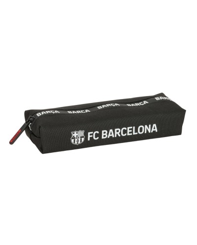 Bolso escolar portatodo safta rectangular con goma elastica fc barcelona 40x220x70 mm