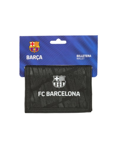 Billetera safta fc barcelona 95x125x10 mm
