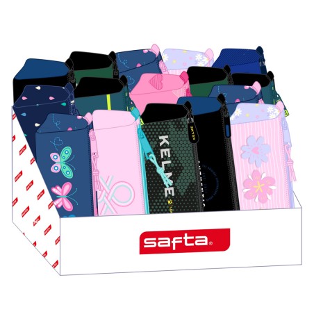 Bolso escolar portatodo safta expositor 235x315x230 mm