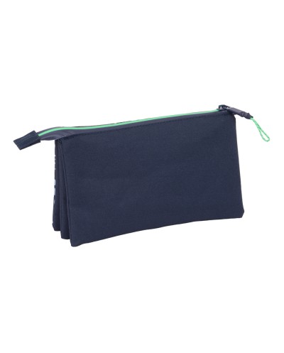Bolso escolar portatodo safta triple el nino navy 120x220x30 mm