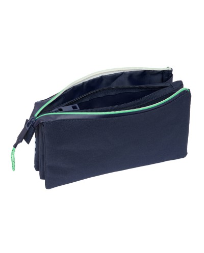 Bolso escolar portatodo safta triple el nino navy 120x220x30 mm