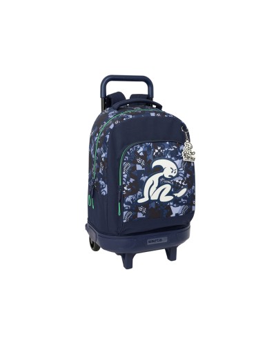 Mochila safta grande con ruedas compact extraible el nino navy 450x330x220 mm