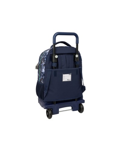 Mochila safta grande con ruedas compact extraible el nino navy 450x330x220 mm