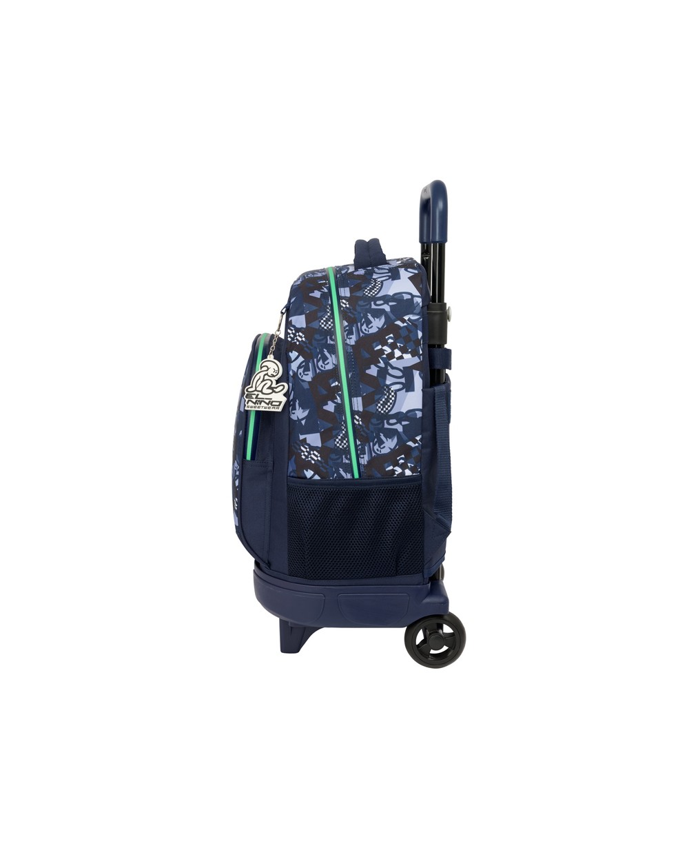 Mochila safta grande con ruedas compact extraible el nino navy 450x330x220 mm