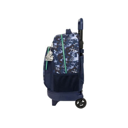 Mochila safta grande con ruedas compact extraible el nino navy 450x330x220 mm
