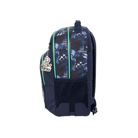 Mochila safta doble con cantoneras adaptable a carro el nino navy 420x320x150 mm
