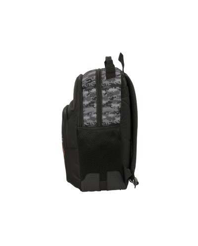 Mochila safta doble con cantoneras adaptable a carro dragon ball 420x320x150 mm