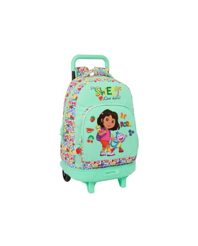 Mochila safta grande con ruedas compact extraible dora 450x330x220 mm