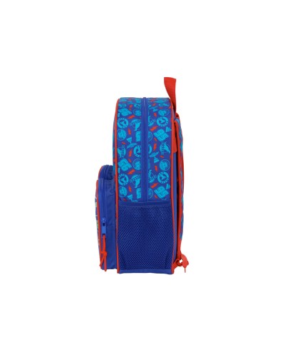 Mochila safta junior adaptable a carro cars 380x320x120 mm