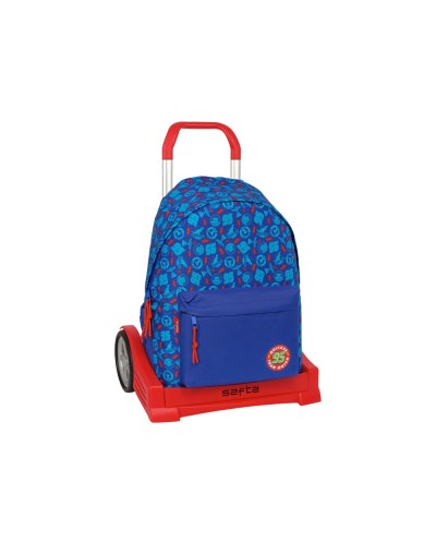 Mochila 775 safta con carro evolution cars 430x310x130 mm