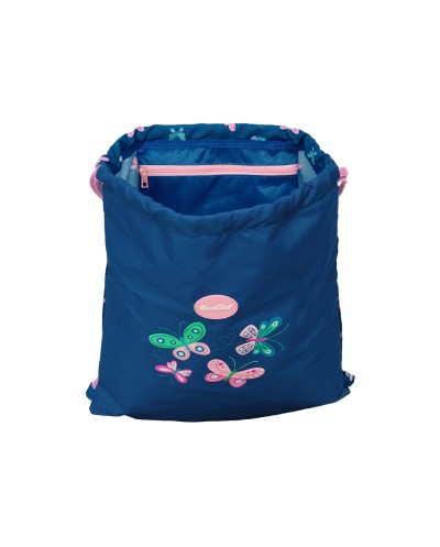 Saco plano safta blackfit8 mariposas 400x350x10 mm