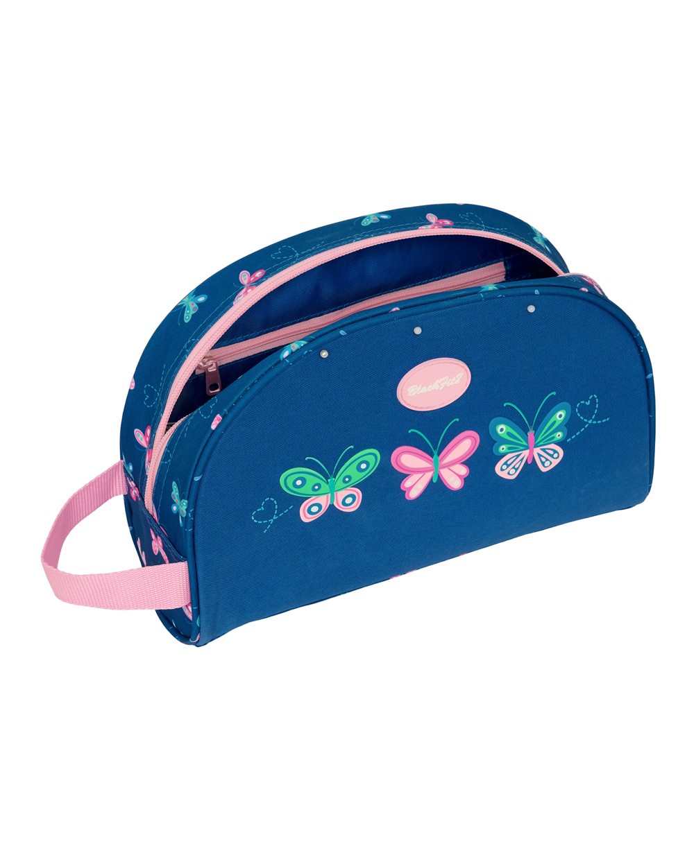 Neceser safta adaptable a carro blackfit8 mariposas 180x280x100 mm
